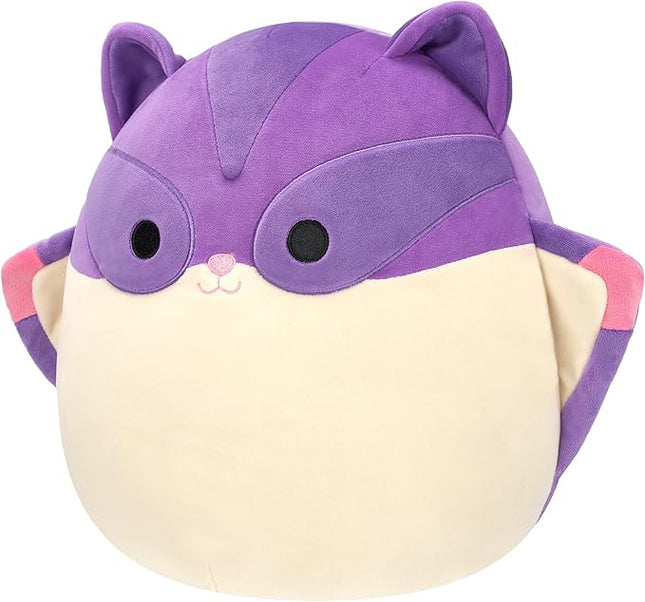 Squishmallows Original 12-Inch Joy Purple Sugar Glider - Official Jazwares Plush