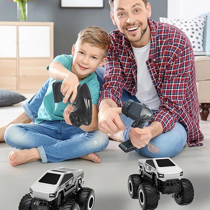 Remote Control Car Off-Road Pick-up Truck, 4WD Waterproof RC Trucks Toy RC Cars for All Terrain, 1:16 Amphibious Truck Toys 2.4GHz Vehicles Kids Gifts for Boys and Girls Aged 6-12