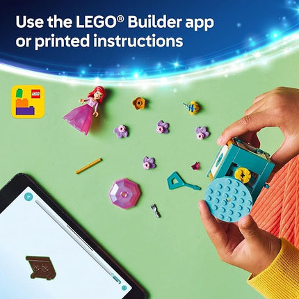 LEGO Disney Princess Twirling Ariel Toy - Building Toy for Kids, Girls and Boys, Ages 5+ - Little Mermaid Toy for Fans of Movie - Ariel Doll Gift Idea for Birthdays - 43259