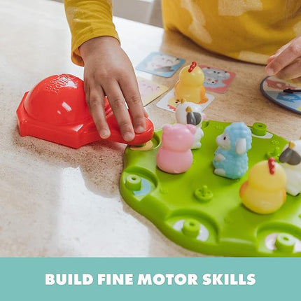 Educational Insights Barnyard Bounce Game, Preschool Memory & Matching Game, Easter Basket Stuffers for Kids, Gift for Boys & Girls Ages 3+