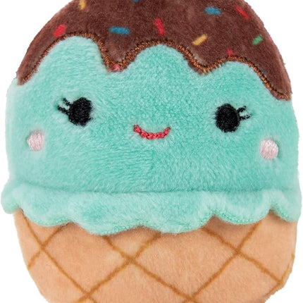 Squishville by Original Squishmallows Sweet Tooth Squad Plush - 2-Inch Bernice, Chanel, Cinnamon, Carmelita, Maya & Clara Plush - Toys for Kids