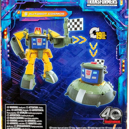 Transformers Legacy Deluxe Class Autobot Cosmos, 5.5-inch Converting Action Figure, 8+