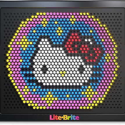 Lite Brite Super Bright HD, Hello Kitty Edition - Create Art with Light, Enhances Creativity, Gift for Girls and Boys Ages 6+