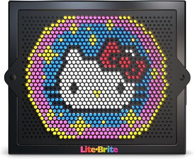 Lite Brite Super Bright HD, Hello Kitty Edition - Create Art with Light, Enhances Creativity, Gift for Girls and Boys Ages 6+