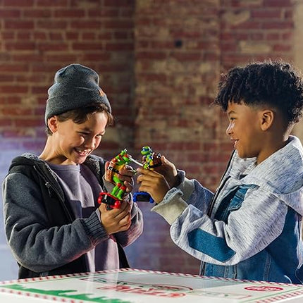 Teenage Mutant Ninja Turtles 5" Sewer Shredders Leonardo Movie Edition, Ages 3+, Pretend Play Toy Figure Playsets, Shred and Battle with TMNT Skate Toy!