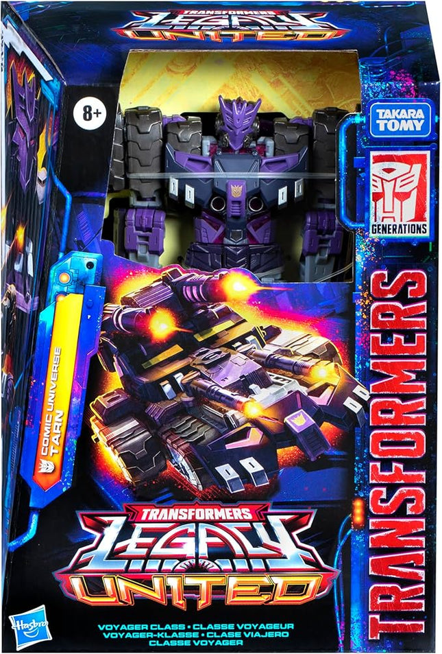 Transformers Toys Legacy United Voyager Comic Universe Tarn Toy, 7-inch, Action Figure for Boys and Girls Ages 8 and Up