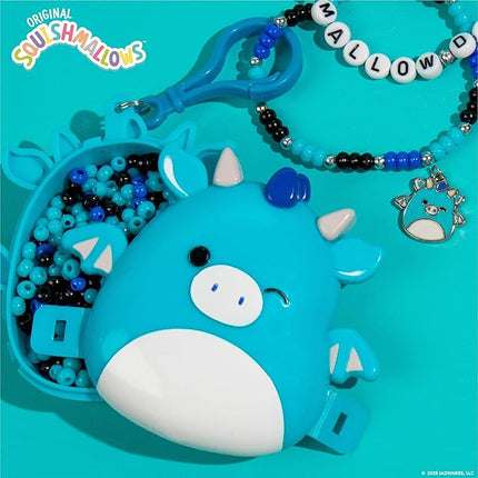 Squishmallows Original Tatiana The Dragon Bracelet Kit, Bracelet Making Kit, Friendship Bracelet Kit, Charm Bracelet, Charm Bracelet Making Kit, 7 Year Old Girl Birthday Gifts, for Boys