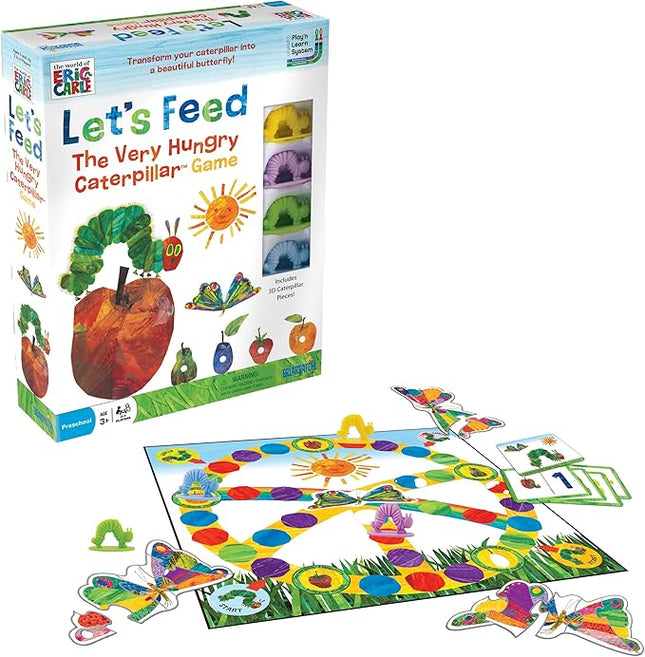 Briarpatch Let's Feed The Very Hungry Caterpillar Game, Brown