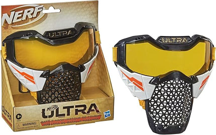 Nerf Ultra Battle Mask - Adjustable Head Strap, Breathable Design - Wearable Face Shield Ultra Battlers