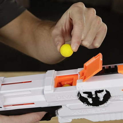 Hasbro Nerf Rival Kronos XVIII 500 Spring-Action Blaster | White