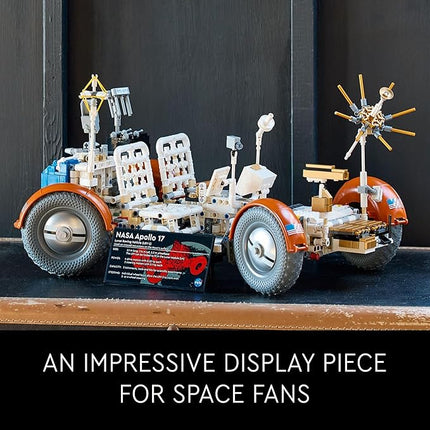 LEGO Technic NASA Apollo Lunar Roving Vehicle LRV Building Set - Collectible Set for Adults, Ages 18+ - Model Kit of Space Rover W/Authentic Details - Gift for Men & Women - 42182