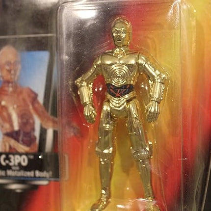 Star Wars Power of the Force Red Card 3 3/4" C-3PO Action Figure.