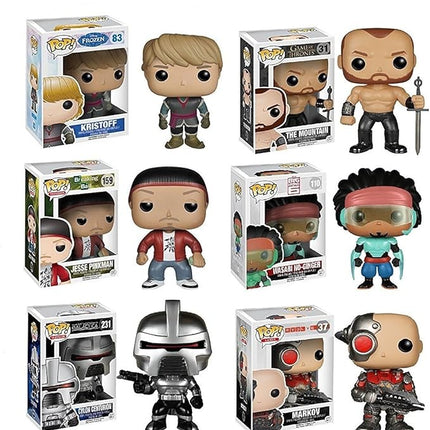 Funko POP Exclusive Mystery Starter Pack Set of 6 "Includes 6 Random Funko POPS Will Vary and No Duplicates"