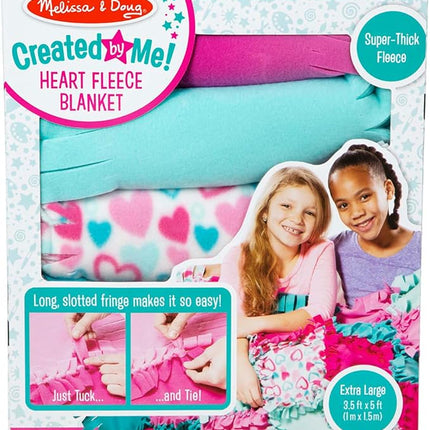 Melissa & Doug Fleece Quilt No-Sew Craft Kit, Multi