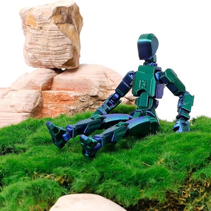 T13 Action Figure Titan 13 3D Printed Action Figure Lucky 13 Dummy 13 with Nipper