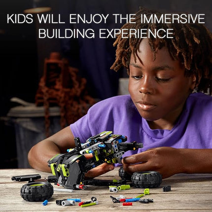 LEGO Technic Monster Jam Grave Digger 42118 Set - Truck Toy to Off-Road Buggy, Pull-Back Motor, Vehicle Building and Learning Playset, Gift for Grandchildren or Any Monster Truck Fans Ages 7 and Up