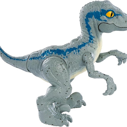 JURASSIC WORLD HATCH 'N PLAY DINOS Velociraptor Blue