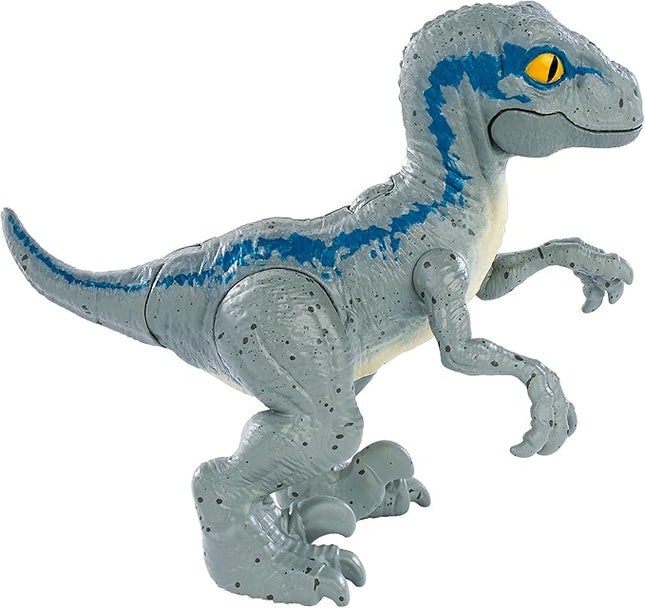JURASSIC WORLD HATCH 'N PLAY DINOS Velociraptor Blue