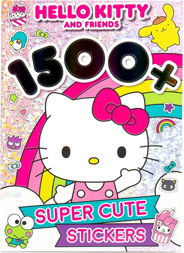 Sanrio Hello Kitty and Friends 1500+ Super Cute Kawaii Stickers, Hello Kitty Chococat My Melody Keroppi Badtz-Maru Pompompurin, Cute Gifts for Kids Teens Girls Adults