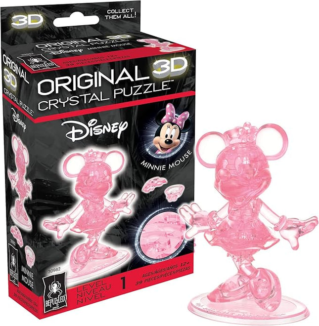 Original 3D Crystal Puzzle - Minnie Mouse