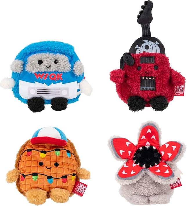 BumBumz Netflix Stranger Things 4.5-inch Bumz 4-Pack - Collectible Stuffed Amazon Exclusive Toys - from The Makers of Original Squishmallows
