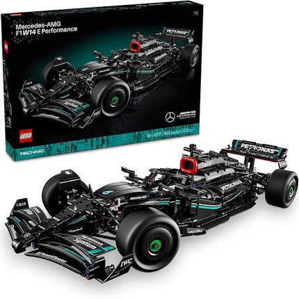 LEGO Technic Mercedes-AMG F1 W14 E Performance Model Car Kits - Formula 1 Building Sets for Adults, Ages 18+ - Gift for Men & Women - Race Car W/Realistic Details - 42171