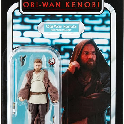 STAR WARS The Vintage Collection OBI-Wan Kenobi (Wandering Jedi) Toy, 3.75-Inch-Scale Figure, Kids Ages 4 and Up, Multicolored, F4474
