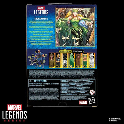 Marvel Legends Series Enchantress, Thor Comics Collectible 6-Inch Scale Action