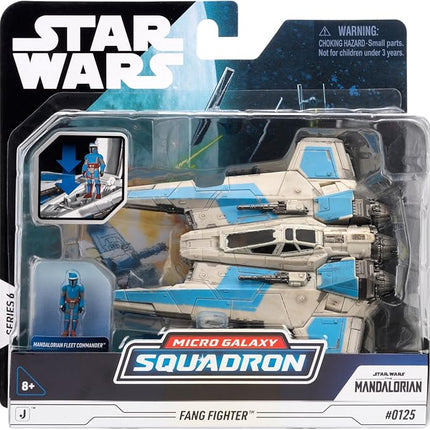 Star Wars Micro Galaxy Squadron Fang Fighter - 5-inch Vehicle with 1-Inch Micro Figure Accessory