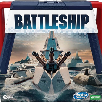 Battleship Classic Board Game, Strategy Game for Kids Ages 7 and Up, Fun for 2 Players