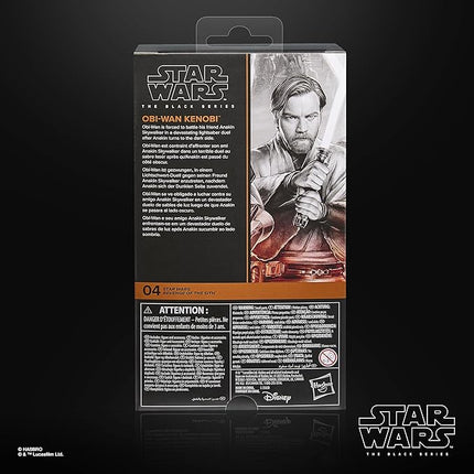 STAR WARS The Black Series OBI-Wan Kenobi, Revenge of The Sith Premium Collectible 6-Inch Action Figure