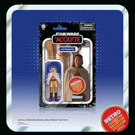 STAR WARS Retro Collection The Acolyte Multipack, 3.75 Inch Collectible Action Figure 6-Pack