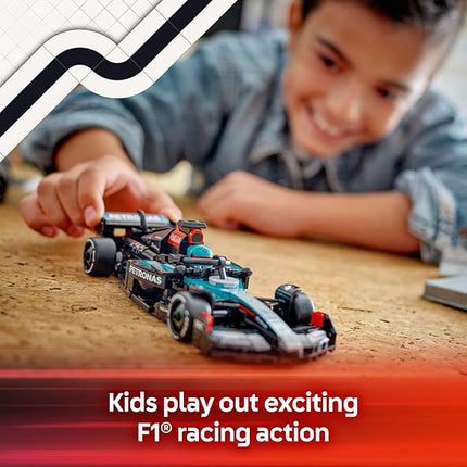LEGO Speed Champions Mercedes-AMG F1 W15 Race Car Toy - Building Set for Kids, Boys & Girls, Ages 10+ - Toy Car for F1 Fans - Gift Idea for Birthday - 77244