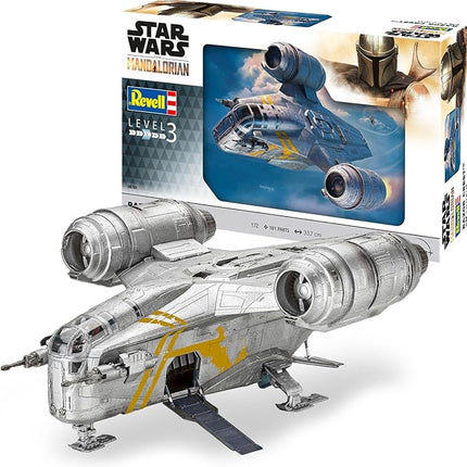 Revell 06781 Star Wars: The Mandalorian Razor Crest™ (Din Djarin) 1:72 Scale Unbuilt/Unpainted Plastic Model Kit