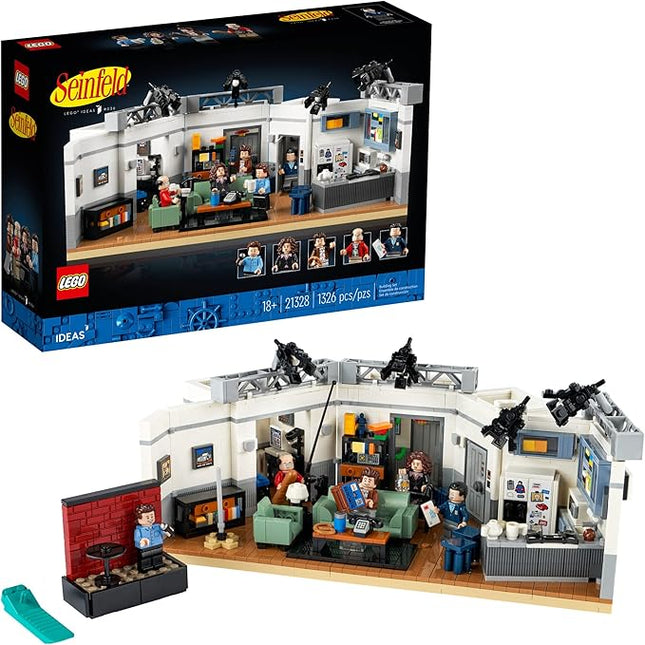 LEGO Ideas Seinfeld 21328 Building Kit; Collectible Display Model; Delightful 1990s Nostalgia Gift for Adults (1,326 Pieces)