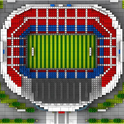 Soccer Stadium Building Blocks Sets Toys Football Architecture Model Kits Gifts for Adults Kids Boys 3500+Pieces