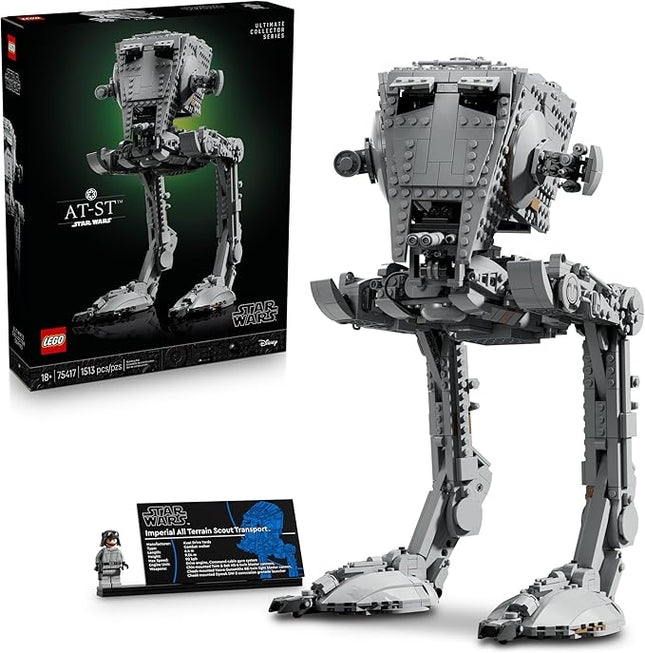 LEGO Star Wars at-ST Walker Building Set - Adult Building Blocks for Fans, Ages 18+ - Imperial Forces Collectible Model Kit - Star Wars Gift Idea for Men & Women - 75417