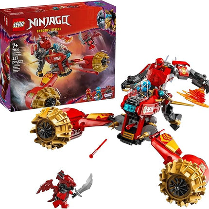 LEGO NINJAGO Kai's Mech Storm Rider Action Figure - Pretend Play Building Toy for Boys and Girls, Ages 7+ - Ninja Toy for Kids with 3 Minifigures - Gift Idea for Birthdays - 71830