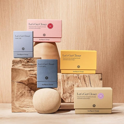 Intelligent Change Teams Get Closer Question Game, Conversation Cards for Team Culture and Bonding, Fun Talking Card Game for Colleagues, Icebreaker Activity 52 Question Cards