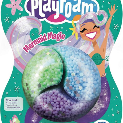 Educational Insights Playfoam Jumbo Pods - Mermaid Magic Party Pack Set of 12, Fidget Toy & Sensory Toy, Ages 3+