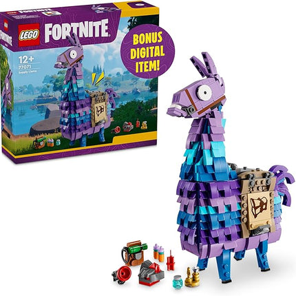 LEGO Fortnite Supply Llama Building Set - Kids Toy for Gamers, Ages 12+ - Display Model, Collectible Fortnite Toy - Gift for Boys & Girls - 77071
