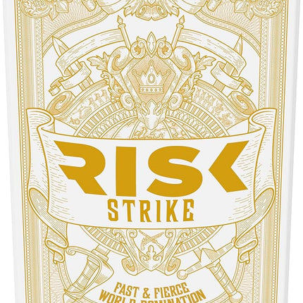 Hasbro Gaming Risk Strike Cards and Dice Game for Adults, Teens, and Kids, Quick-Playing Strategy Game, 2-5 Players, 20 Min. Average, Fun Summer Activities, Vacation Travel Essentials, Ages 10+