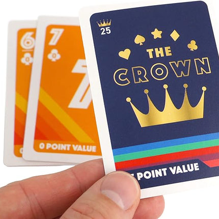 Regal Games The Goodge Rules Fun Card Game Set - 3 4 Player Card Games for Adults, Kids, Teens - Fun & Travel Playing Cards for Game Night (1 Deck, 51 Cards)