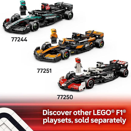 LEGO Speed Champions BWT Alpine F1 Team A524 Race Car Toy - Building Set for Kids, Boys & Girls, Ages 10+ - Toy Car for F1 Fans - Gift Idea for Birthday - 77248