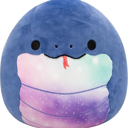 Squishmallows Original 8-Inch Herman Navy Blue Snake with Celestial Belly - Official Jazwares Plush (Little)