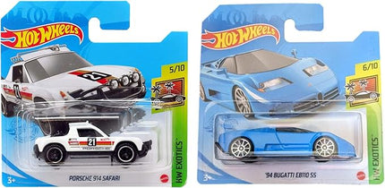 Hot Wheels 2021 Exotics Complete Set of 10 Diecast Vehicles 1/10 Thru 10/10 (Short Card Version)