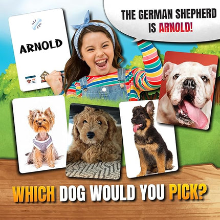 Name That Puppy – Fun Family Card Game for Kids, Adults & Dog Lovers | Easy Party Game, Hilarious Group Play, Quick to Learn, Great Gift for Pet Owners & Game Night