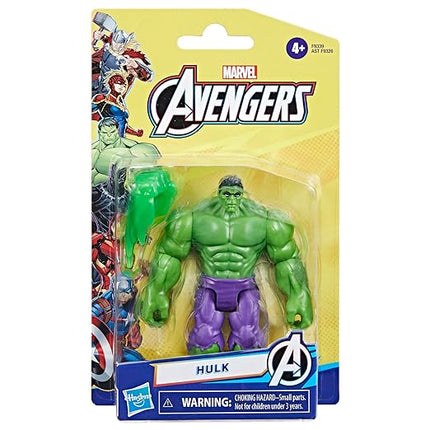 Marvel Epic Hero Series Hulk Deluxe Action Figure, 4-Inch-Scale, Avengers Super Hero Toys for Kids 4 and Up
