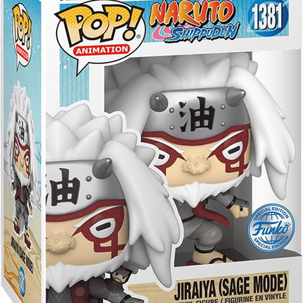 Funko Pop! Animation Naruto Shippuden: Jiraiya Sage Mode (Toad) Sanin Special Edition Multicolor Exclusive Vinyl Figure #1381