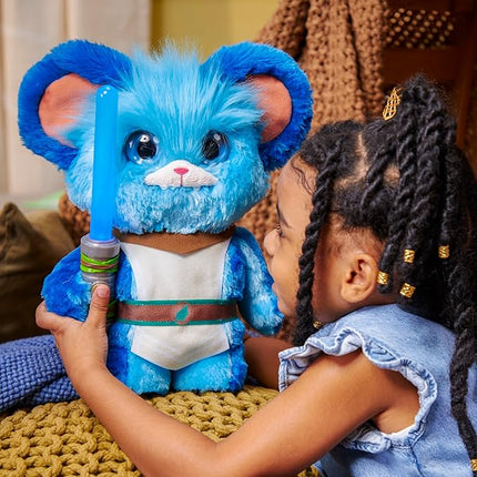 Star Wars: Young Jedi Adventures Jabberin' Jedi Nubs, Electronic Plush, Lights & Sounds, Toys, Preschool Toys for 3 Year Old Boys & Girls